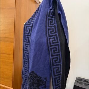 Versace Purple blue Scarf